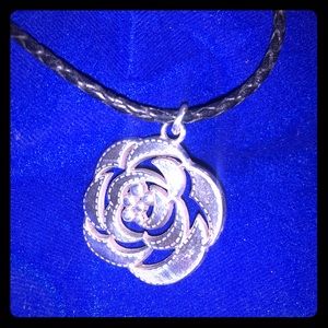 Brighton Necklace silver flower